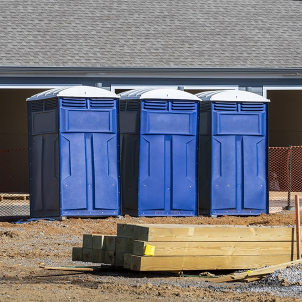 how can i report damages or issues with the porta potties during my rental period in Buda